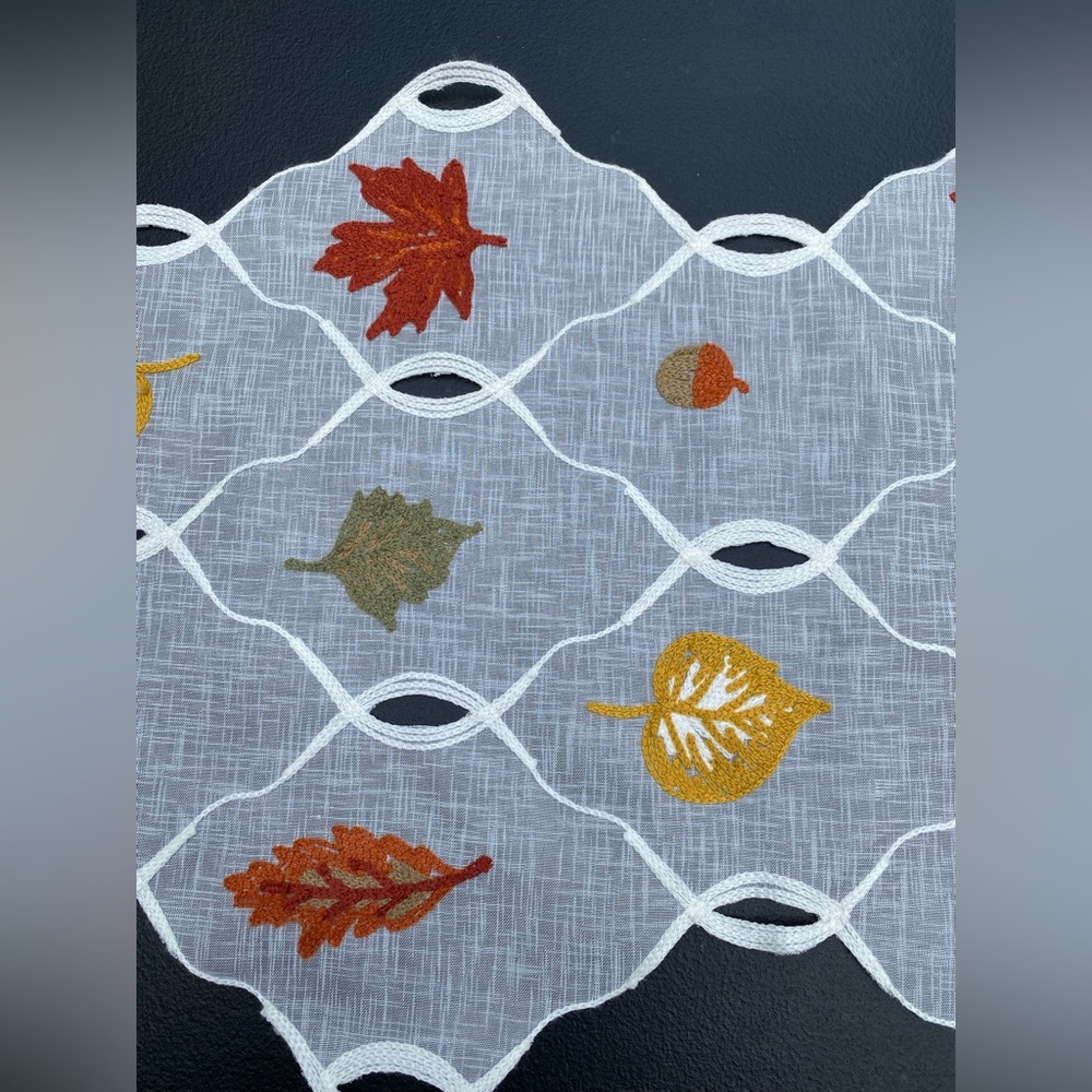Autumn Leaf Table Runner - Picture 2 of 3